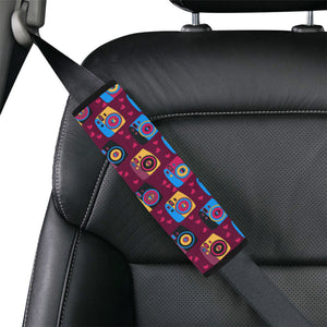 Camera Pattern Print Design 04 Car Seat Belt Cover