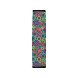 Gear Pattern Print Design 02 Car Seat Belt Cover