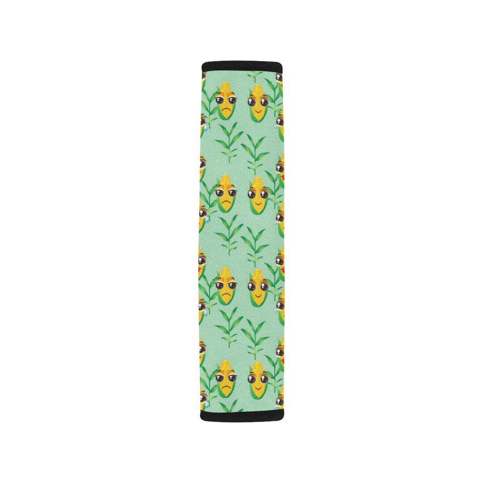 Corn Pattern Print Design 05 Car Seat Belt Cover