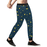 Moon Star Pattern Unisex Casual Sweatpants