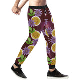 Passion Fruit Sliced Pattern Unisex Casual Sweatpants