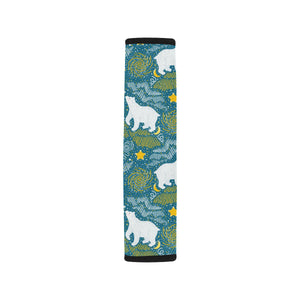 Polar Bear Pattern Car Seat Belt Cover