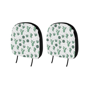 Cactus Pattern Car Headrest Cover