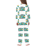 Camera Pattern Print Design 02 Kids' Boys' Girls' All Over Print Pajama Set