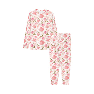 Tea pots Pattern Print Design 04 Kids' Boys' Girls' All Over Print Pajama Set