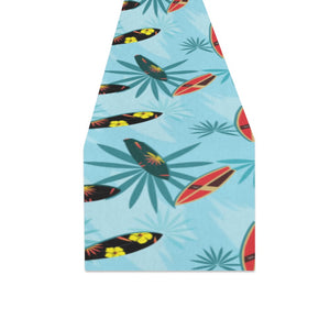 Surfboard Pattern Print Design 03 Table Runner