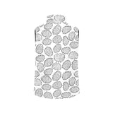 Potato Chips Pattern Print Design 03 Women's Padded Vest