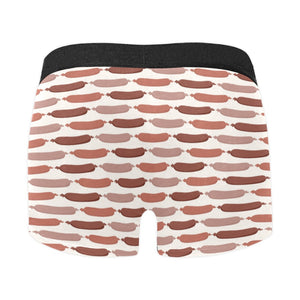 Sausage Pattern Print Design 02 Men's All Over Print Boxer Briefs Men's Underwear