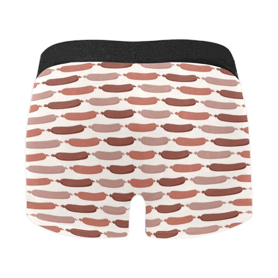 Sausage Pattern Print Design 02 Men's All Over Print Boxer Briefs Men's Underwear