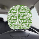 Crocodile Pattern Car Headrest Cover