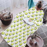 Tennis Pattern Print Design 05 Blanket Robe with Sleeves