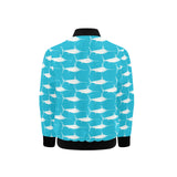 Swordfish Pattern Print Design 02 Kids' Boys' Girls' Bomber Jacket