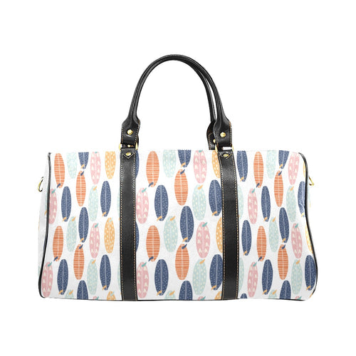 Surfboard Pattern Print Design 04 Travel Bag