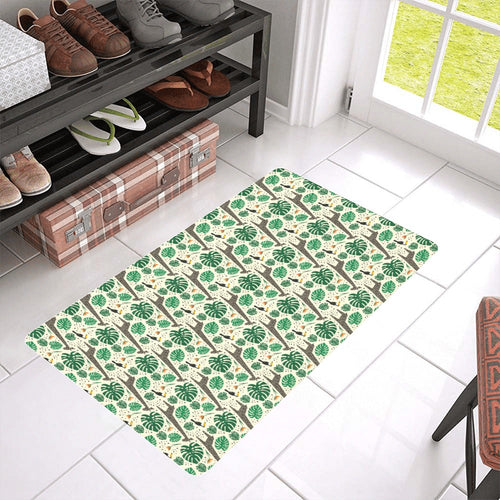 Giraffe Pattern Print Design 02 Doormat