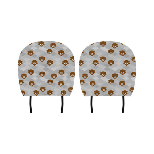 Cute Otter Pattern Car Headrest Cover