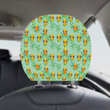 Corn Pattern Print Design 05 Car Headrest Cover