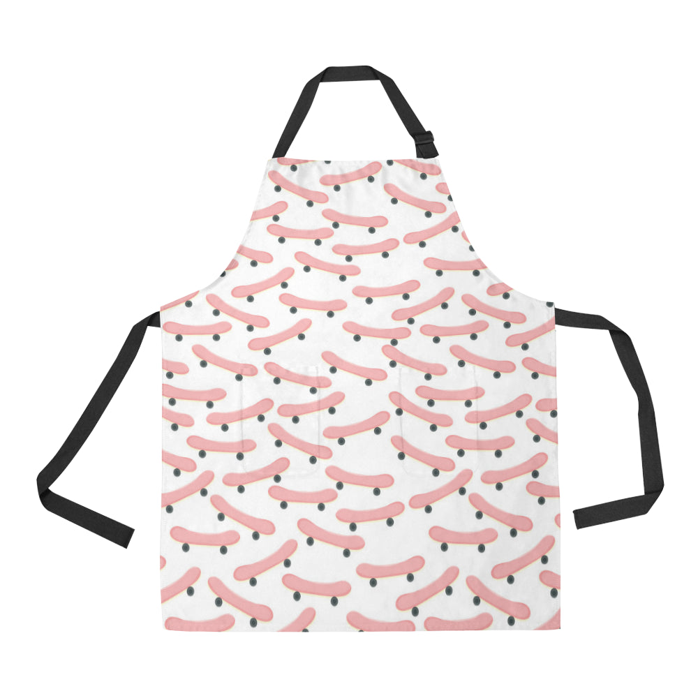 Skate Board Pattern Print Design 05 Adjustable Apron