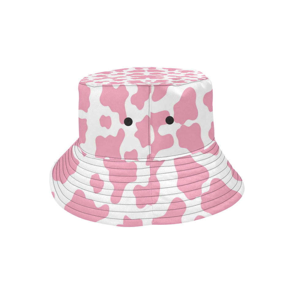 Pink Cow Skin Pattern Unisex Bucket Hat