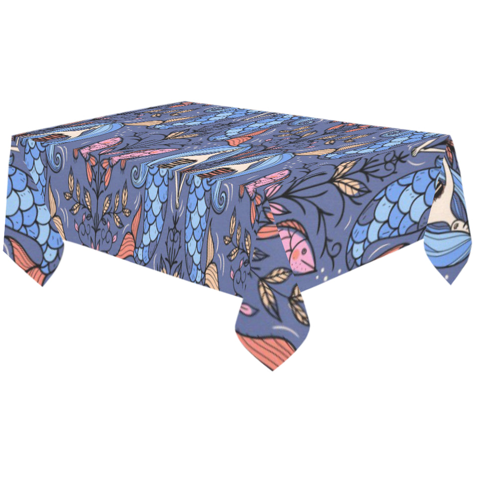 Mermaid Pattern Tablecloth