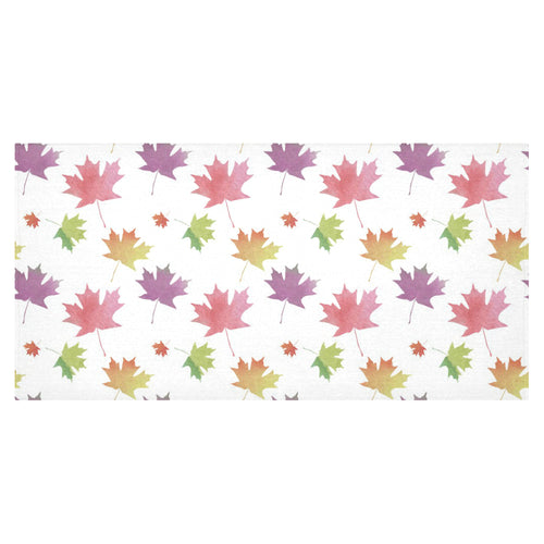 Maple Leaves Pattern Tablecloth