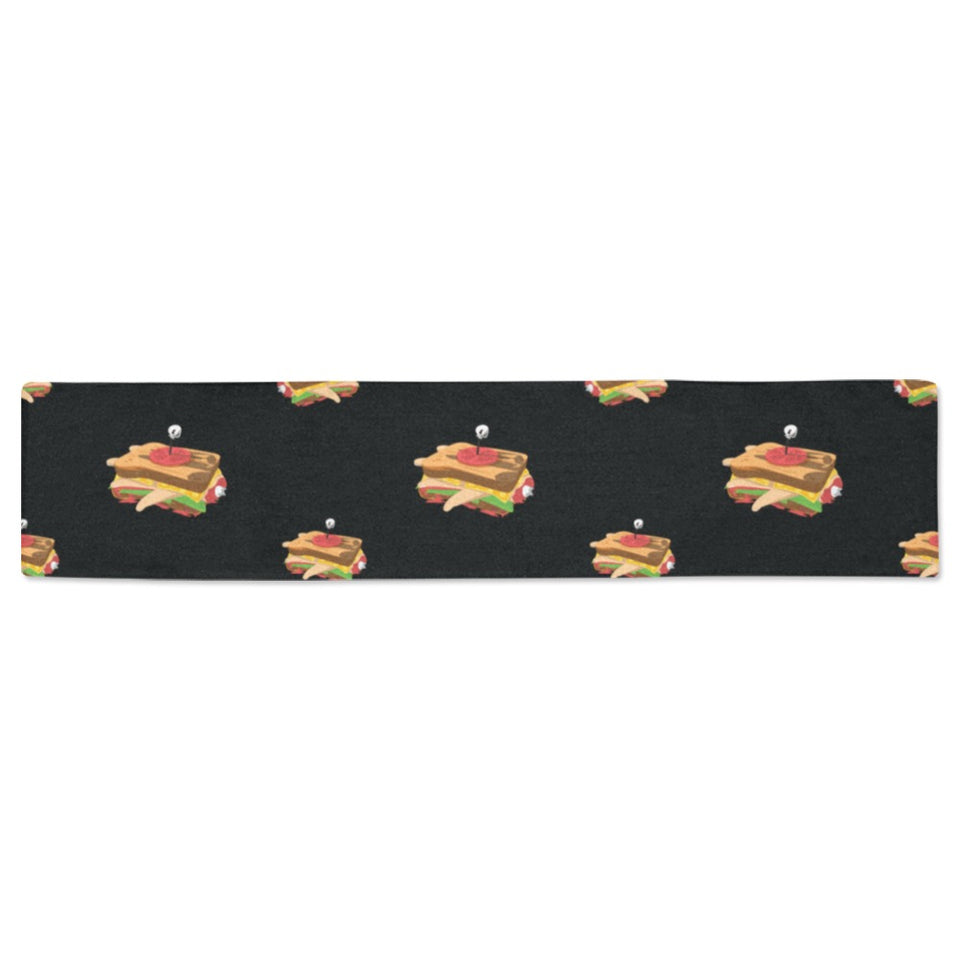 Sandwich Pattern Print Design 03 Table Runner