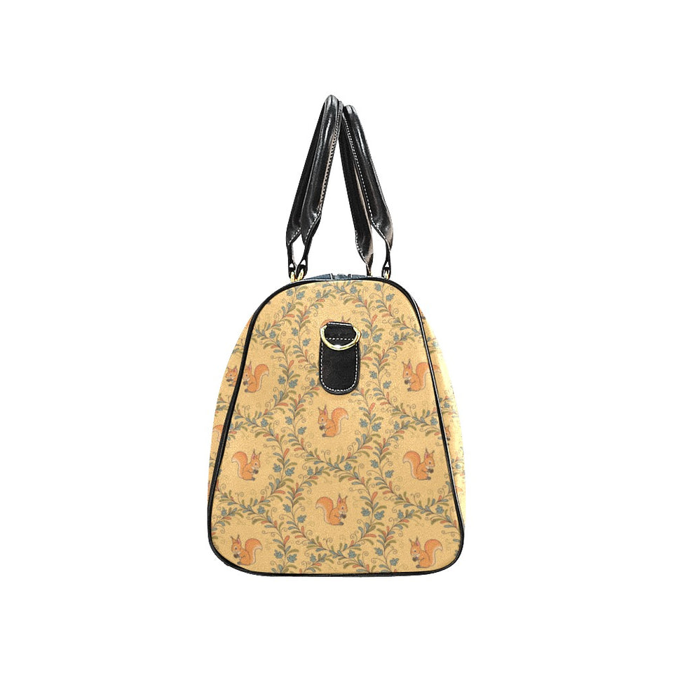 Squirrel Pattern Print Design 01 Travel Bag