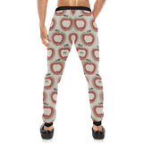 Red Apple Pattern Unisex Casual Sweatpants