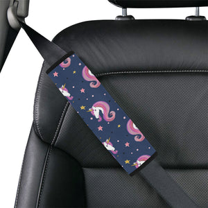 Unicorn Head Pattern Car Seat Belt Cover