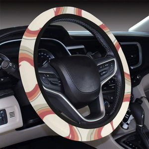 Red Apple Pattern Car Steering Wheel Cover