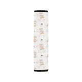 Cute Shiba Inu Heart Pattern Car Seat Belt Cover