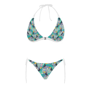 Toucan Pattern Background Sexy Bikinis Two-Pieces Swimsuits