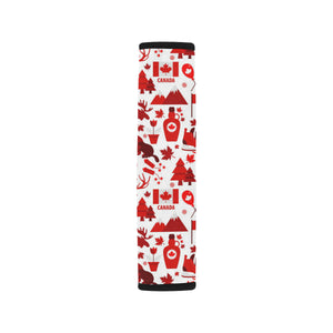 Canada Pattern Print Design 04 Car Seat Belt Cover