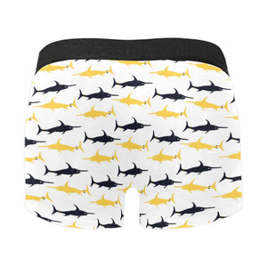 Swordfish Pattern Print Design 05 Men's All Over Print Boxer Briefs Men's Underwear
