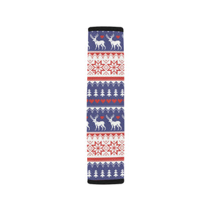 Deer Sweater Printed Pattern Car Seat Belt Cover