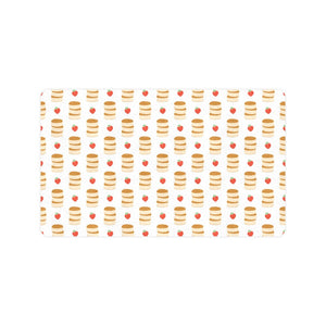 Pancake Pattern Print Design 02 Doormat