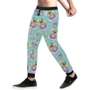 Pug Sweet Dream Pattern Unisex Casual Sweatpants