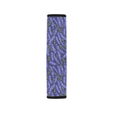 Lavender Theme Pattern Car Seat Belt Cover