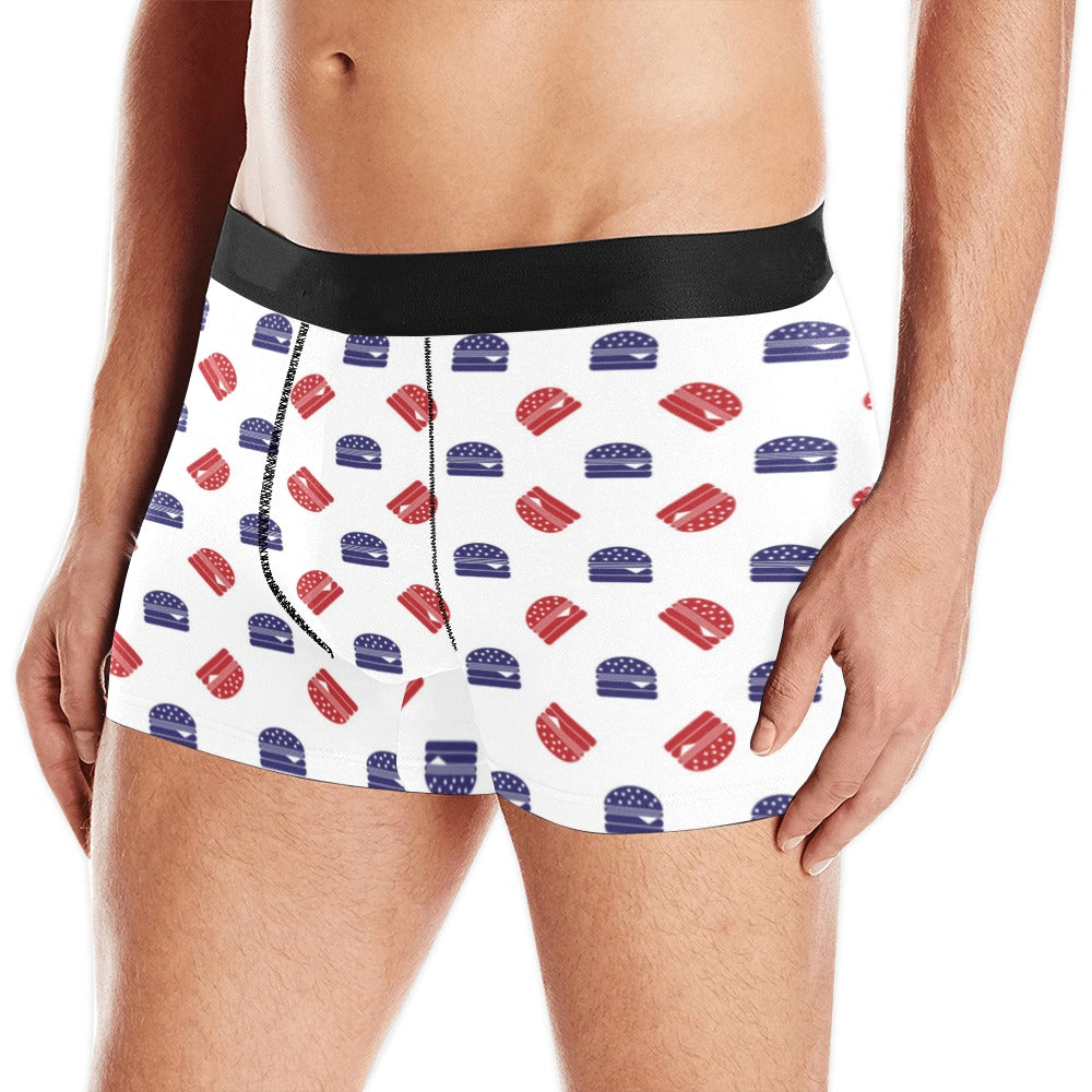 Hamburger Pattern Print Design 04 Men's All Over Print Boxer Briefs Men's Underwear