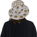 Cute Otter Pattern Unisex Bucket Hat