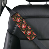 Daruma Bamboo Pattern Car Seat Belt Cover