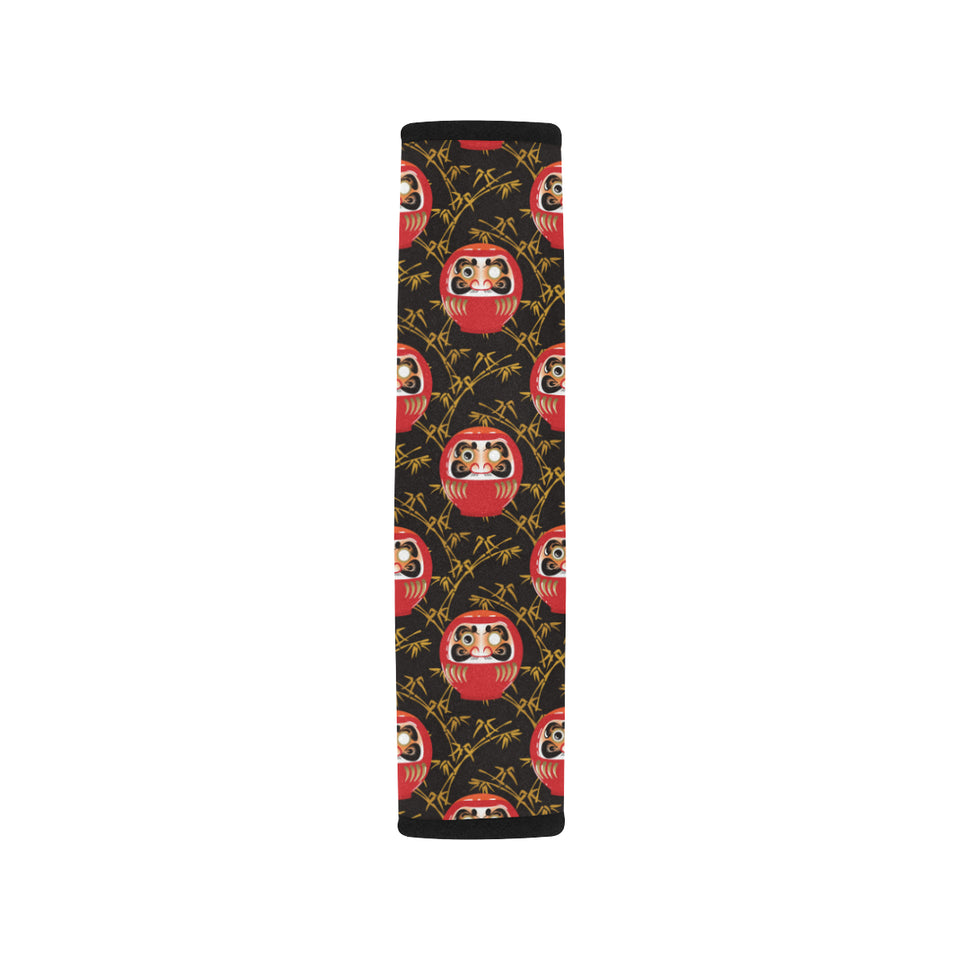 Daruma Bamboo Pattern Car Seat Belt Cover