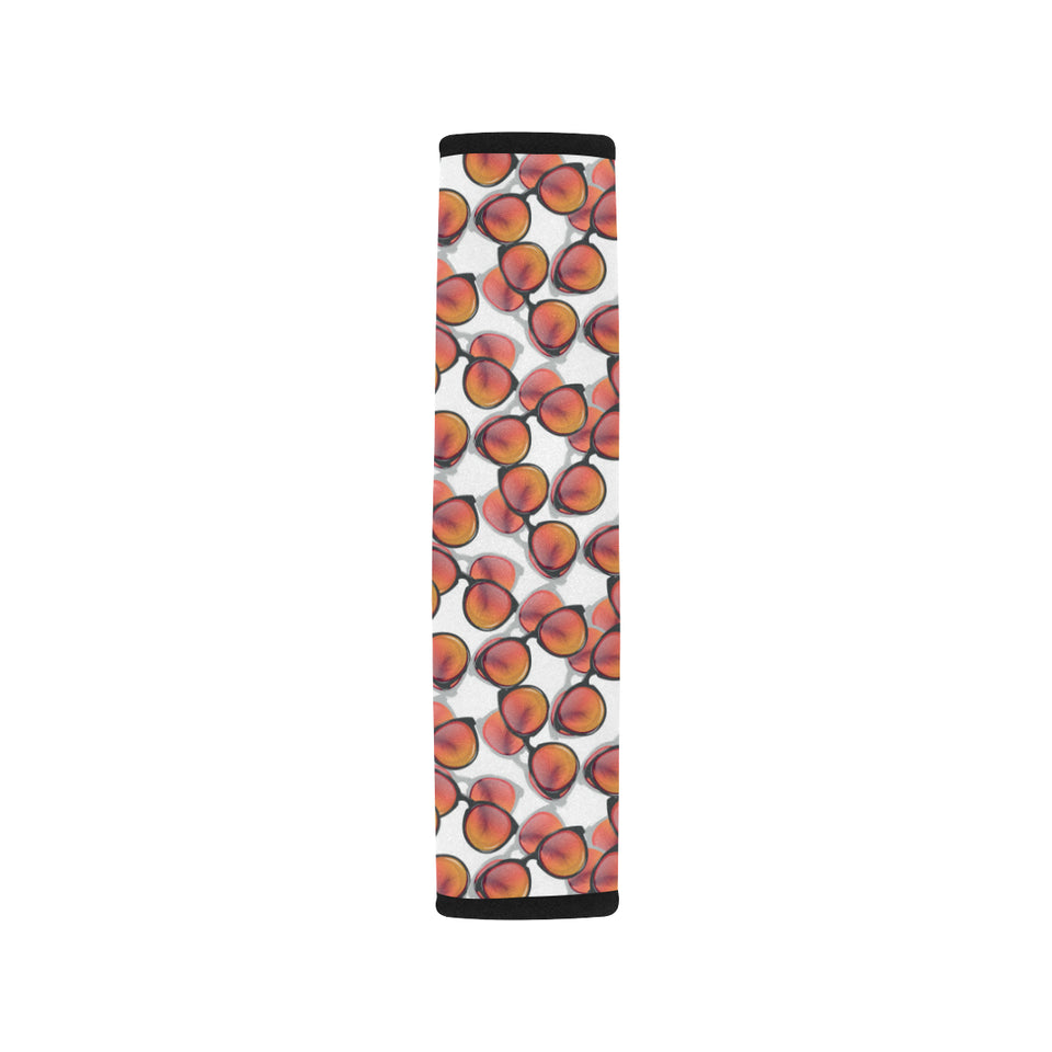 Sun Glasses Pattern Print Design 01 Car Seat Belt Cover