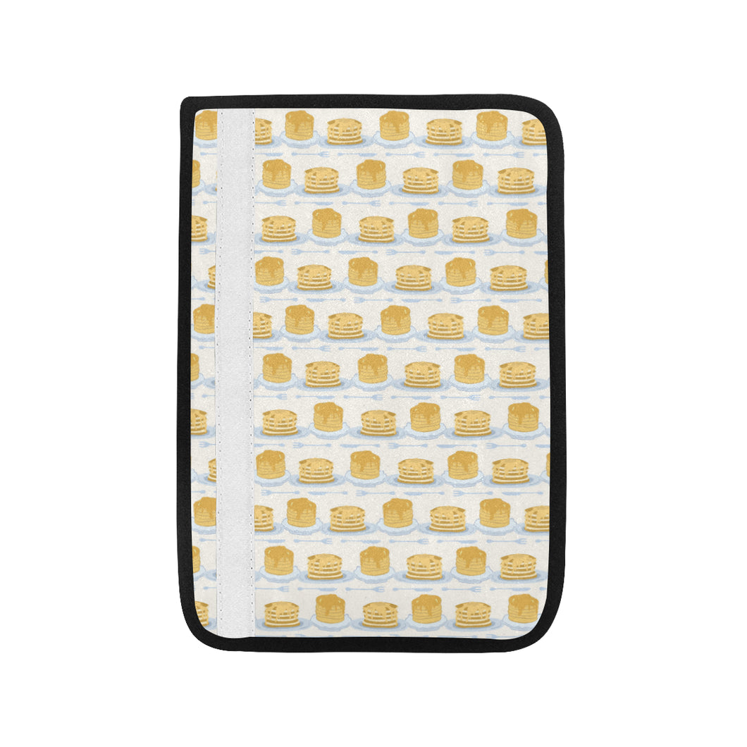 Pancake Pattern Print Design 01 Car Seat Belt Cover