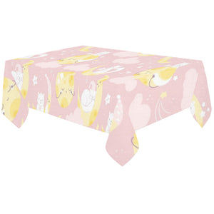 Moon Sleeping Cat Pattern Tablecloth