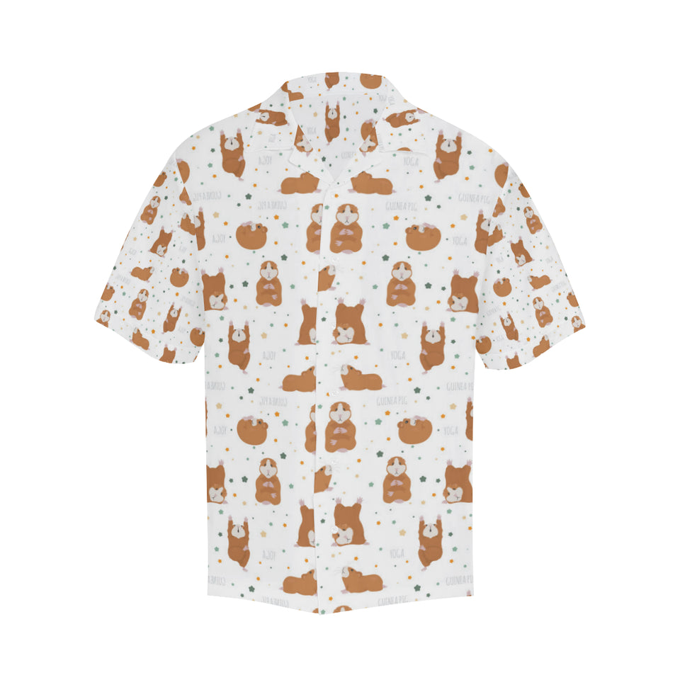Guinea Pig Pattern Print Design 01 Men's All Over Print Hawaiian Shirt (Model T58)