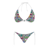 Zebra Colorful Pattern Sexy Bikinis Two-Pieces Swimsuits