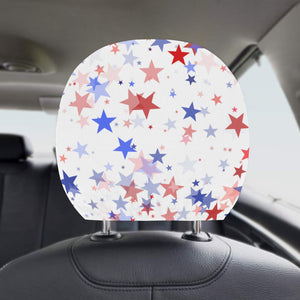 USA Star Pattern Car Headrest Cover