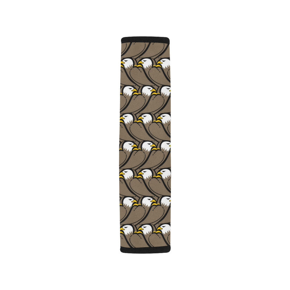 Eagle Pattern Print Design 02 Car Seat Belt Cover