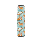 Cute Corgi Pattern Car Seat Belt Cover