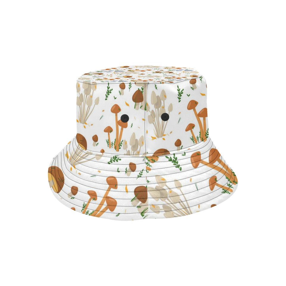 Mushroom Pattern Theme Unisex Bucket Hat